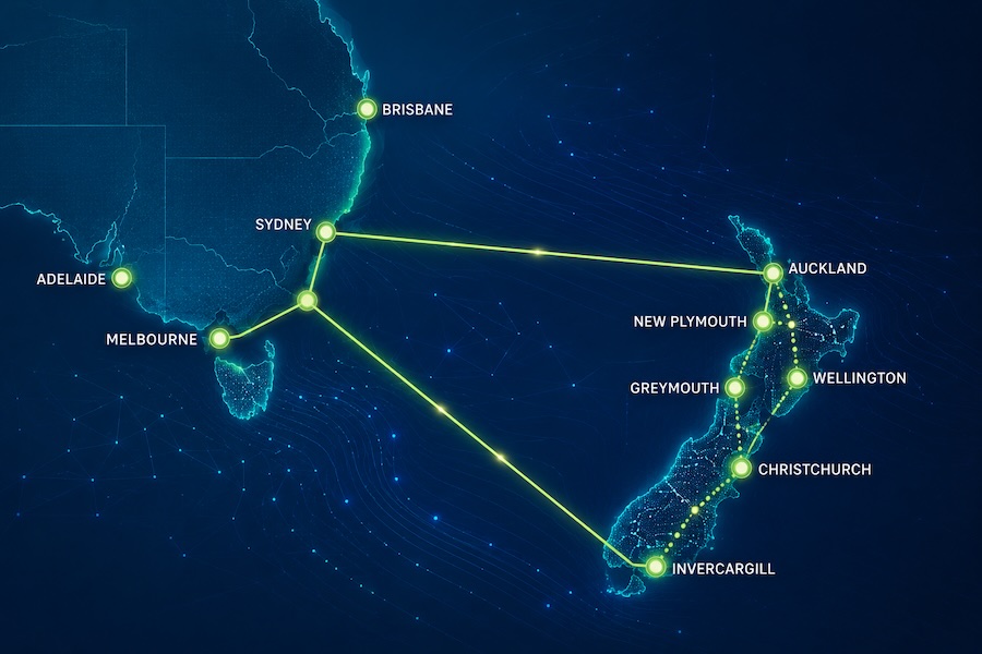 Datagrid signs the South Island's first international cable